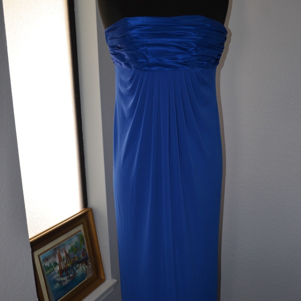 David's Bridal Dress Maxi Long Size 2 Strapless
